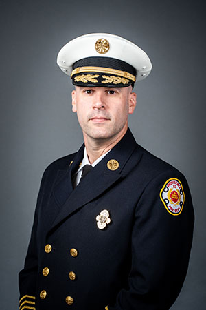 Derek Silva Chief of Fire Department